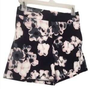 Express Floral Patterned Dress Shorts
